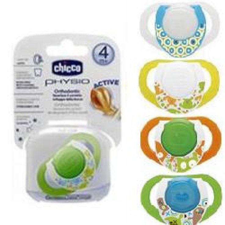 CHICCO SUCCHIETTO CAUCCIU LUMINOSO 4M+ 2 PEZZI CHICCO SUCCHIETTO CAUCCIU LUMINOSO 4M+ 2 PEZZI