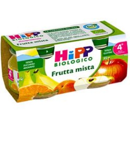 HIPP BIO OMOGENEIZZATO FRUTTA MISTA 100% 2X80 G