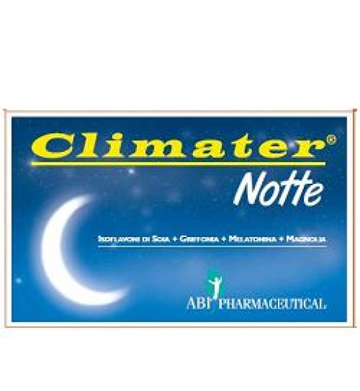 CLIMATER NOTTE 20 COMPRESSE OROSOLUBILI 600MG*