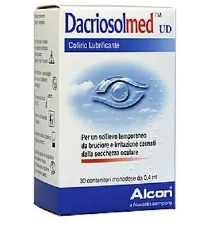 DACRIOSOLMED UD COLLIRIO LUBRIFICANTE 30 FLACONCINI MONODOSE0,4 ML