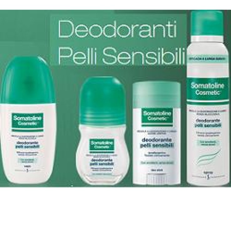SOMATOLINE COSMETIC DEODORANTE PELLI SENSIBILI STICK 40 ML