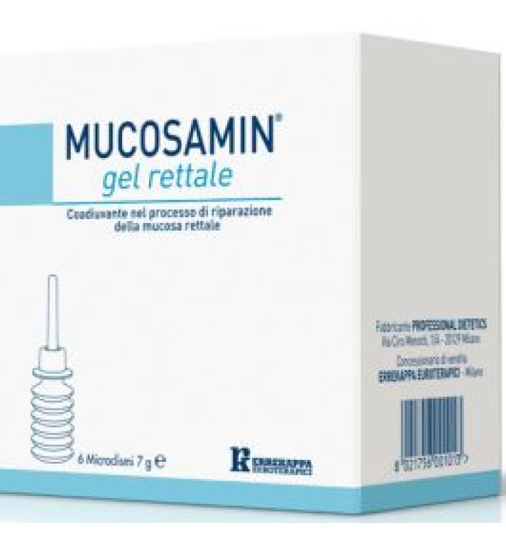 GEL RETTALE MUCOSAMIN 6 MICROCLISMI DA 7 G GEL RETTALE MUCOSAMIN 6 MICROCLISMI DA 7 G