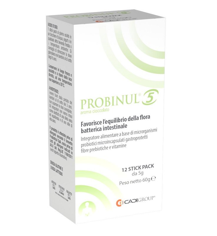 PROBINUL 5 12 BUSTINE 5 G AROMA CIOCCOLATO PROBINUL 5 12 BUSTINE 5 G AROMA CIOCCOLATO