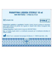 PARAFFINA LIQ STER 5F 10ML SALF