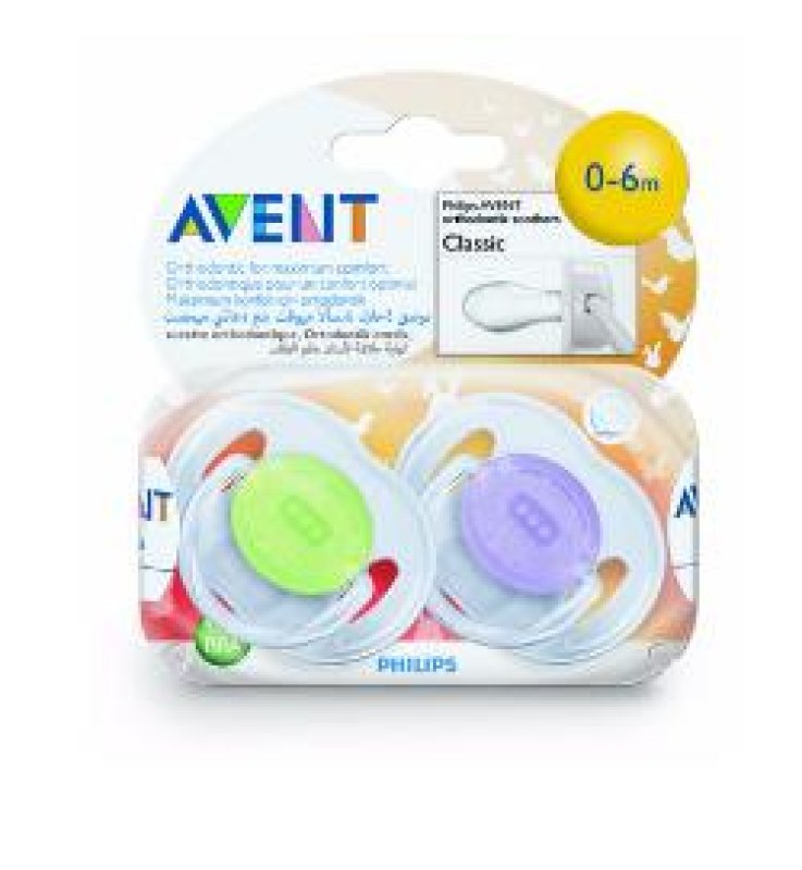 AVENT SUCCHIETTO TRASPARENTE IN SILICONE 0-6 MESI