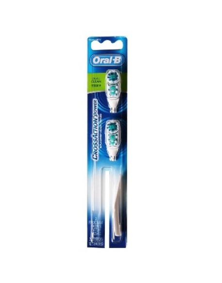 ORALB CROSSACTION POWER REFIL HEADS MEDIUM