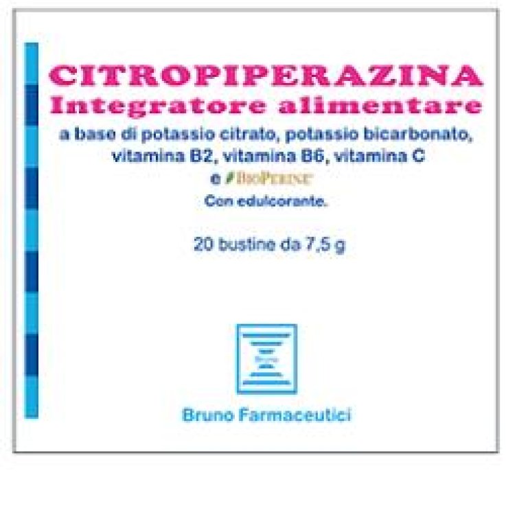 CITROPIPERAZINA 20 BUSTINE CITROPIPERAZINA 20 BUSTINE