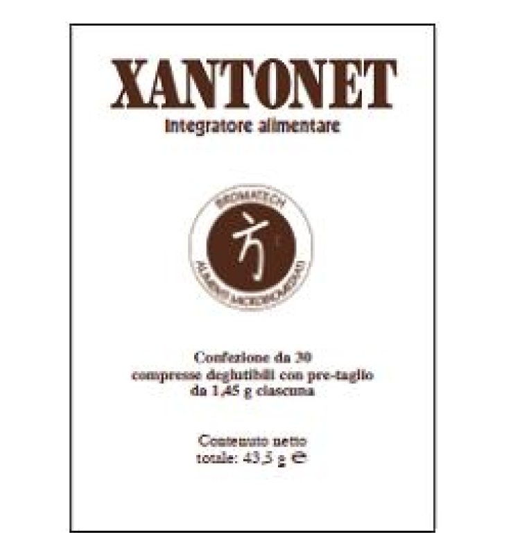 XANTONET 30 COMPRESSE