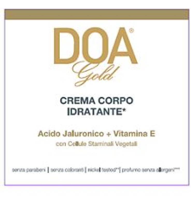 DOA GOLD Crema Corpo Idr.200ml