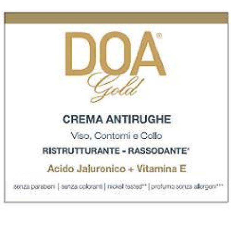DOA GOLD Crema A-Rughe 50ml