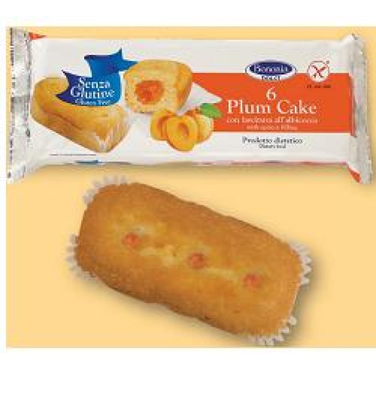 BONONIA Plumcake Alb.6x45g BONONIA Plumcake Alb.6x45g