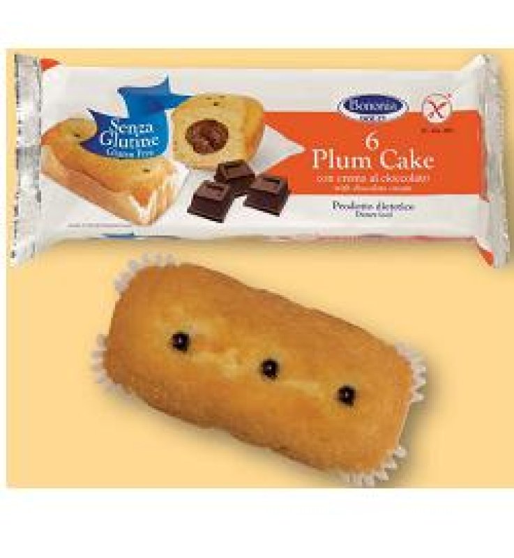 BONONIA Plumcake Ciocc.6x45g BONONIA Plumcake Ciocc.6x45g