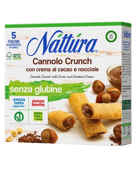 NATTURA Cannolo Crunch 5x25g NATTURA Cannolo Crunch 5x25g