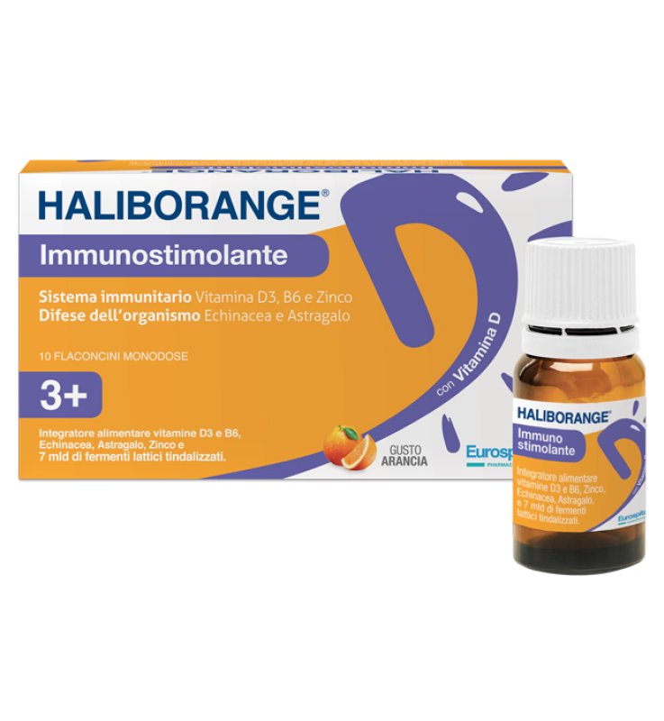 HALIBORANGE IMMUNOSTIMOLANTE 10 FLACONCINI 10 ML