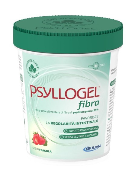 PSYLLOGEL FIBRA FRAGOLA VASO 170 G