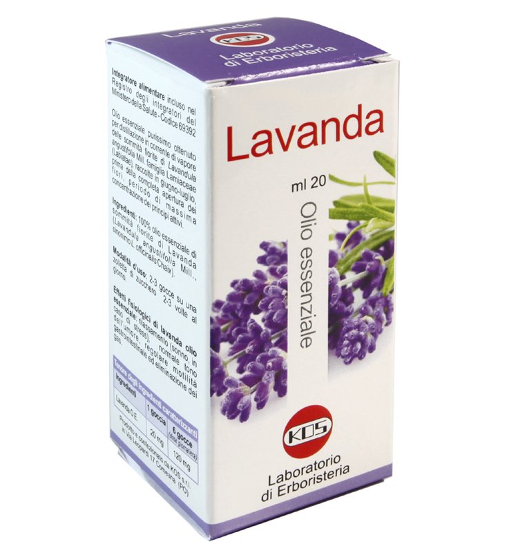 LAVANDA OLIO ESS 20ML KOS LAVANDA OLIO ESS 20ML KOS