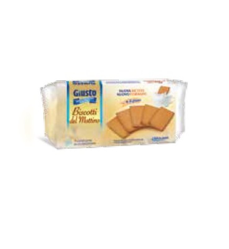 GIUSTO SENZA ZUCCHERO BISCOTTI MATTINO 350 G GIUSTO SENZA ZUCCHERO BISCOTTI MATTINO 350 G