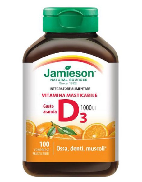 JAMIESON VIT.D3 MAST.AR.100CPR