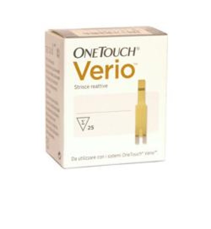 STRISCE MISURAZIONE GLICEMIA ONETOUCH VERIO 25 PEZZI