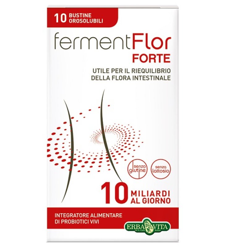 FERMENTFLOR FORTE 10 BUSTINE OROSOLUBILI 3,5 G