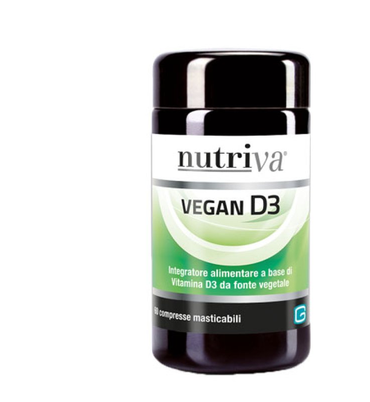 NUTRIVA VEGAN D3 60 COMPRESSE MASTICABILI