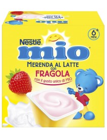 MIO Mer.Latte Fragola 4x100g
