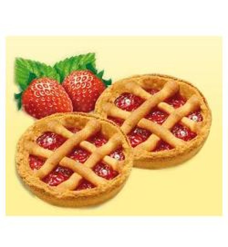 HAPPY FARM Crost.Fragola 180g