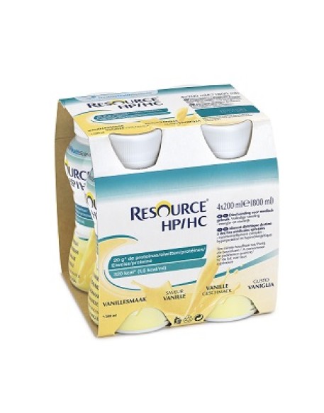 RESOURCE HP HC VANIG 200ML 4PZ