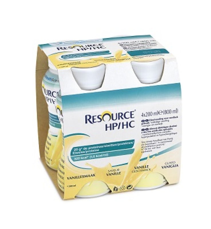 RESOURCE HP HC VANIG 200ML 4PZ RESOURCE HP HC VANIG 200ML 4PZ