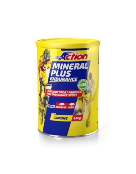 PROACTION MINERAL PLUS ENERGETICO E SALINO ISOTONICO AL LIMONE 450 G