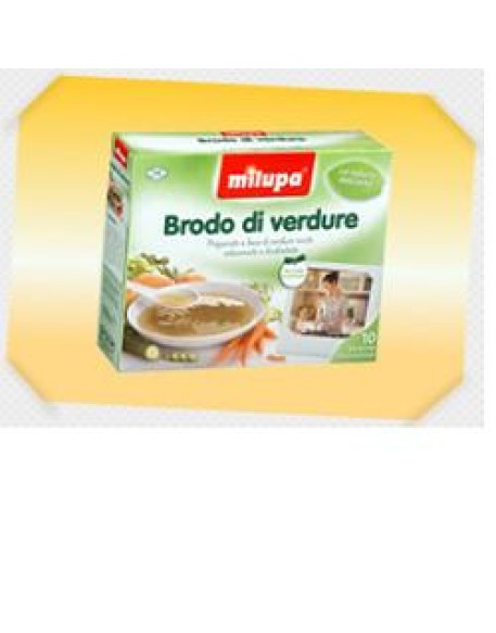 MILUPA LE VERDURE BRODO 10 BUSTINE 10 G