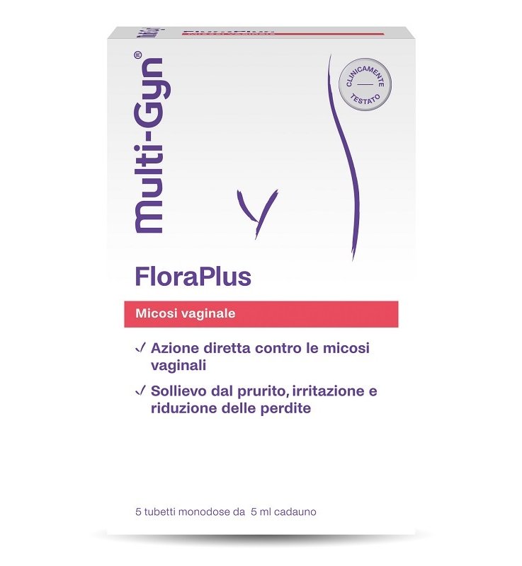 FLORAPLUS MULTI GYN CANDIDOSI VAGINALE 5 TUBETTI X 5 ML