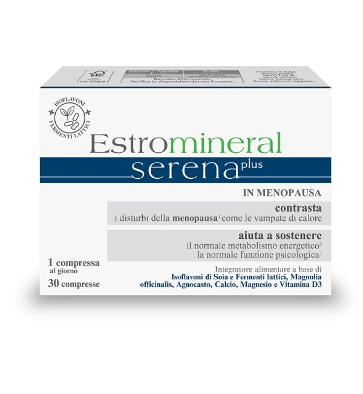 ESTROMINERAL SERENA PLUS 30 COMPRESSE ESTROMINERAL SERENA PLUS 30 COMPRESSE