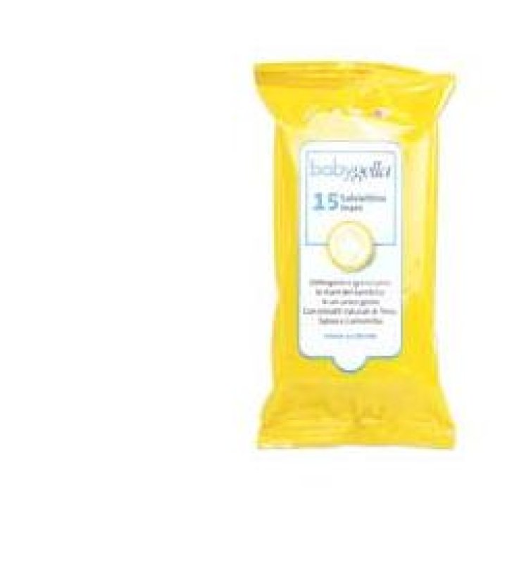 BABYGELLA SALVIETTINE DETERGENTI MANI 15 PEZZI