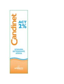 CANDINET ACT 2% SCHIUMA DETERGENTE ATTIVA 150 ML