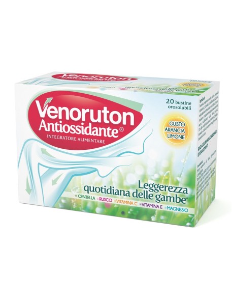 VENORUTON ANTIOSSIDANTE 20 BUSTINE OROSOLUBILI MONODOSE