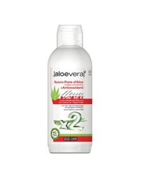 ALOEVERA2 SUCCO PURO D'ALOE A DOPPIA CONCENTRAZIONE + ANTIOSSIDANTI