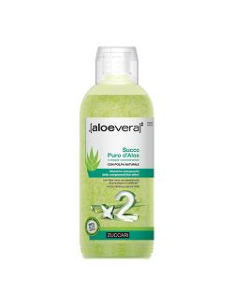 ALOEVERA2 SUCCO PURO D'ALOE A DOPPIA CONCENTRAZIONE