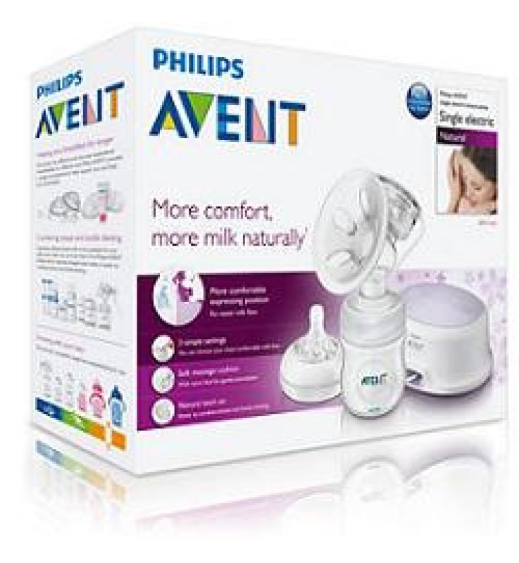 AVENT TIRALATTE NATURAL ELETTRONICO SINGOLO