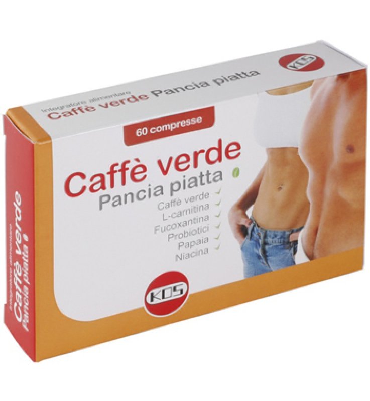 CAFFE'VERDE PanciaPiatta 60Cpr CAFFE'VERDE PanciaPiatta 60Cpr