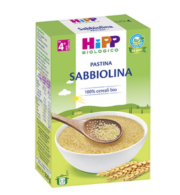 HIPP BIO PASTINA SABBIOLINA 320 G