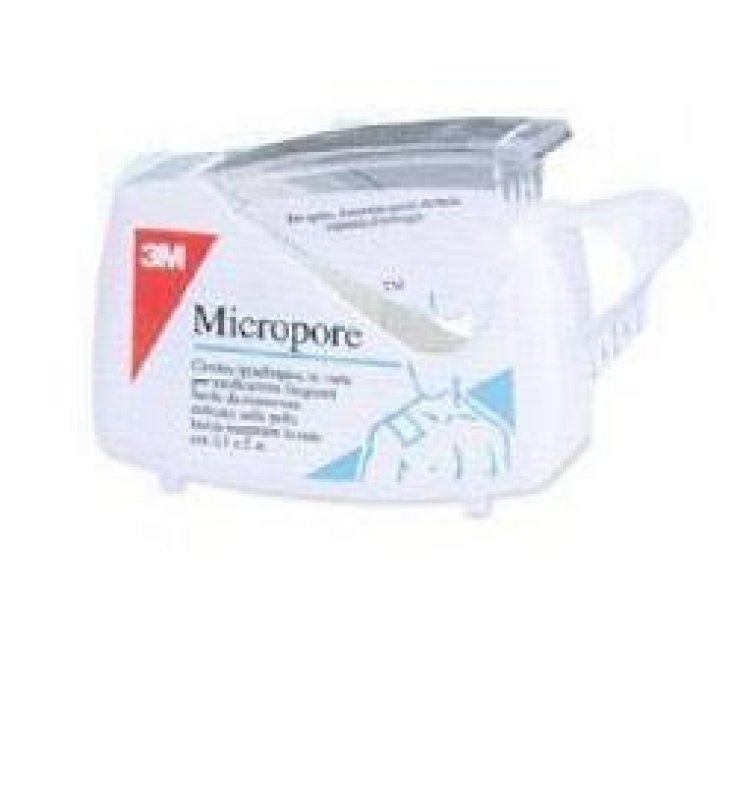 CEROTTO IN ROCCHETTO MICROPORE CM 1,25 X 5 MT DISPENSER 1 PEZZO