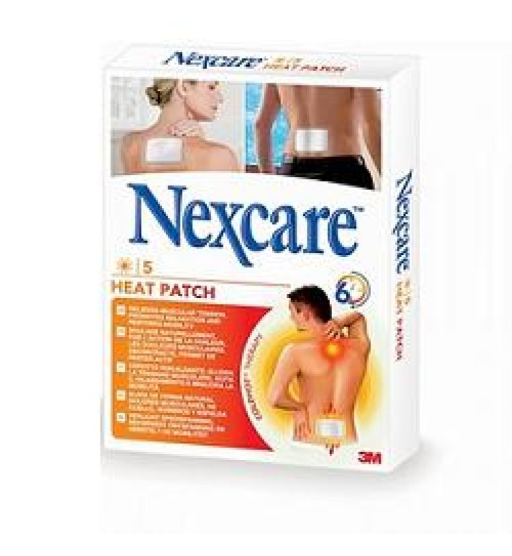 NEXCARE Cer.Risc.Heat Patch5pz