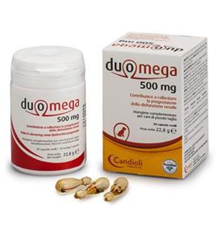 DUOMEGA CANI PICCOLI 30 CAPSULE MOLLI 500 MG