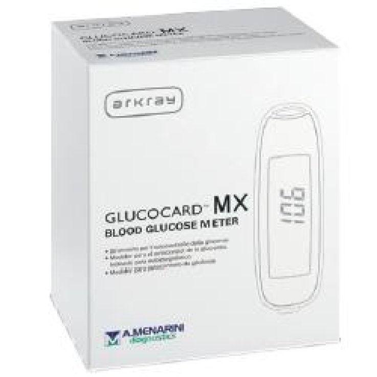 GLUCOMETRO GLUCOCARD MX BLOOD GLUCOSE METER KIT GLUCOMETRO GLUCOCARD MX BLOOD GLUCOSE METER KIT