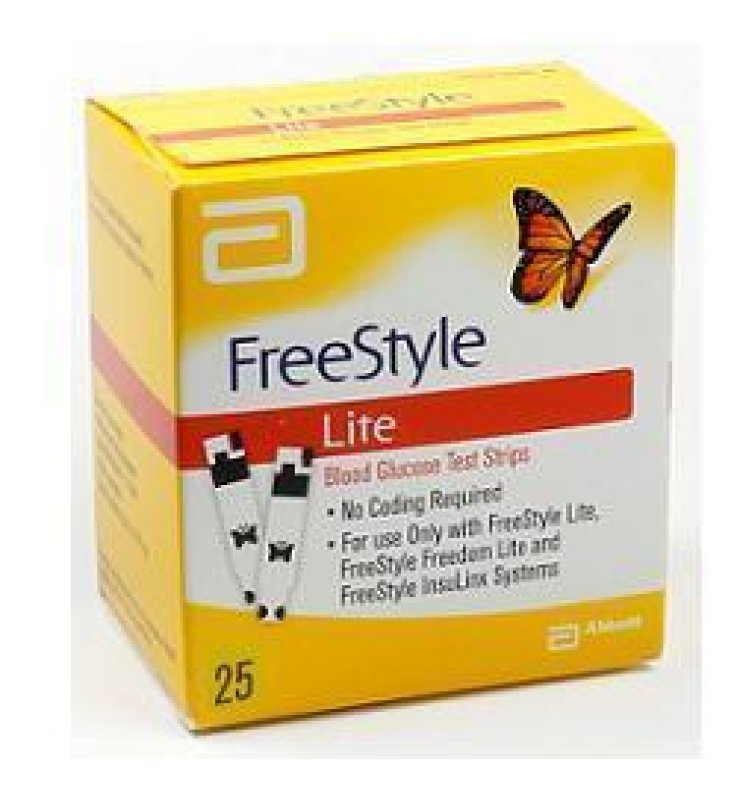 STRISCE MISURAZIONE GLICEMIA FREESTYLE LITE 25 PEZZI
