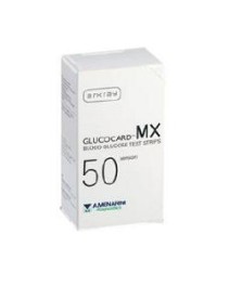 STRISCE MISURAZIONE GLICEMIA GLUCOCARD MX 50 PEZZI