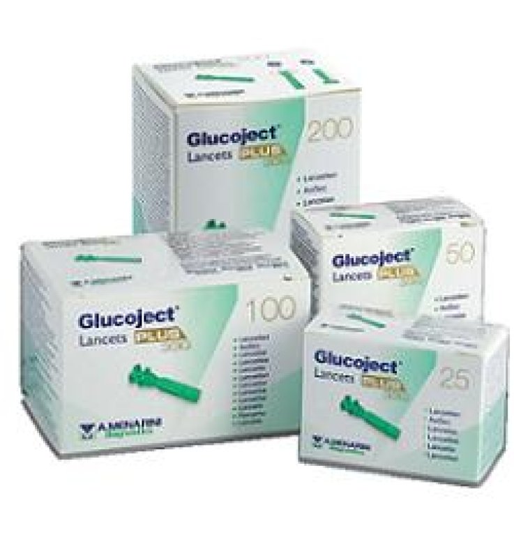 LANCETTE PUNGIDITO GLUCOJET PLUS GAUGE 33 50 PEZZI LANCETTE PUNGIDITO GLUCOJET PLUS GAUGE 33 50 PEZZI