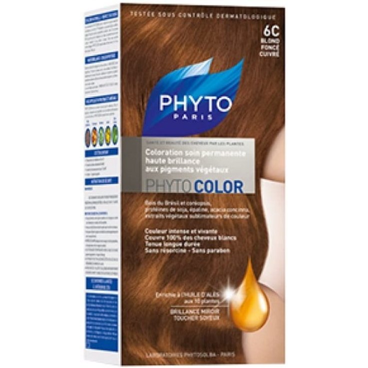 PHYTO PHYTOCOLOR 6C BIONDO SCURO RAMATO PHYTO PHYTOCOLOR 6C BIONDO SCURO RAMATO
