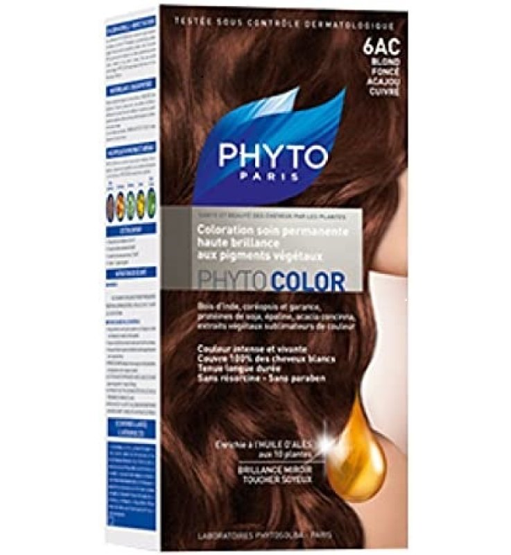 PHYTO PHYTOCOLOR 6AC BIONDO SCURO MOGANO RAMATO